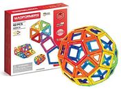62-piece Magnetic Building Blocks Tiles Toy. Magnetic STEM Toy With