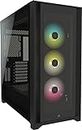 Corsair iCUE 5000X RGB Tempered Glass Mid-Tower ATX Computer Case/Gaming Cabinet - Black - CC-9011212-WW