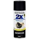 Rust-Oleum 2X Ultra Cover Satin Spray, Canyon Black, 340 g