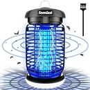 Mosquito Killer Lamp, 2 in 1 Bug Zapper 4200V 15W UV Electric Fly Zapper, Electric Fly Killer Fly Catcher Fly Traps with LED Light, Insect Killer for Home Use Backyard, Patio Outdoor Camping