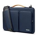 tomtoc Laptop Shoulder Bag for 14-inch MacBook Pro M3/M2/M1 Pro/Max A2918 A2992 A2779 A2442 2023-2021, 13.5-14.4 Surface Laptop 5/Studio 3, Surface Book 3, 360 Protective Case Fit Asus VivoBook