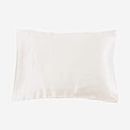 Lilysilk 100% Mulberry Silk Travel Pillowcase Pillow Cover, Ivory, 15" x 22"