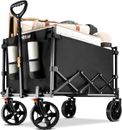 Collapsible Wagon Cart Heavy Duty Foldable Portable Folding Wagon Ultra-Compact