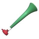 FUN FAN LINE - Pack 3 Corno di plastica/Vuvuzela Horn. Strumento Accessorio per Feste calcistiche e Sportive. Trombetta d'Aria rumorosa per l'animazione. (Italia)