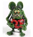 hotrodspirit - Black and Green Rat Fink Arm Tail and Movable Foot Figure