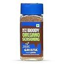 CRISTA Woody Oregano Seasoning | Fresh | Aromatic | Premium Spices & Herbs Blend | Vegan | Trans Fat Free | Cholesterol Free | Zero added Colours, Fillers, Additives & Preservatives | 50 gms