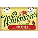 Whitman's Sampler Mother's Day Chocolate Gift Box of Assorted Chocolates, 36 Ounce (72 Pieces)
