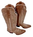 idyllwind by Miranda Lambert Tan Leather Cowgirl Boots 7B Style#BBL-207-2