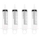 100ml Syringe-s with Caps (Pack of 4) for Industrial & Scientific