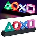 New World for Playstation Icons Light with 3 Light Modes - Music Reactive Game Room Lighting