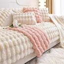 Warm Faux Fur Sofa Cover Thick Plush Couch Covers Mat For Living Room Slipcover