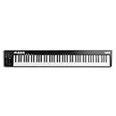 Alesis Q88 MKII - 88 Key USB MIDI Keyboard Controller with Full Size Velocity Sensitive Semi-Weighted Keys and Music Production Software Included