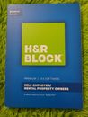 H&R Block Tax Software Premium 2016 Self Employed/Rental Property CD NEW SEALED
