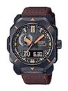 Casio Men's Pro Trek PRW-6900YL-5 Tough Solar Watch, Black, Modern