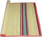 Organic Korai Grass G1 Ivory Floor Mat | Natural Grass mat for Sleeping | 6 X 3.5 Feet