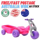 Avoca ATV Push Kick Trike w/ Trailer Junior/Toddler/Kids 1-3y Ride-On Toys