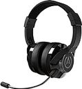 PowerA FUSION Wired Stereo Gaming Headset with Mic for PlayStation 4 (PS4), Xbox One, X, Xbox One S, Xbox 360, Nintendo Switch, PC, Mac, VR, Android, and iOS, Black
