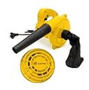 Sceptre 650 W, 190 Miles/Hour Electric Air Blower Dust Cleaner Blower for Cleaning Dust for Home & Outdoor (Yellow)