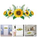 Removable Sunflower Wall Sticker Kitchen Waterproof Decals Home Decor PVC Supply