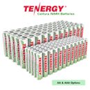 Tenergy CENTURA AA AAA  2000mAh 800mAh NiMH Rechargeable Batteries 1.2V Lot
