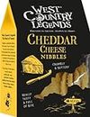 West Country Legends Cheddar Cheese Nibbles, An Ideal Appertiser and Pre-drink Snack or Enjoyed on a Cheese board or Buffet, Vegetarian Friendly, Real Farmhouse Cheese, 85 g Pack