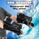 Equipo de buceo submarino impermeable scooter marino equipo de snorkel 65 ft