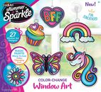 Cra-z-art - Shimmer 'n Sparkle Color-change Window Art from Tates Toyworld