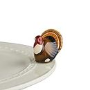 Nora Fleming Turkey Mini - Gobble Gobble - Hand-Painted Ceramic Charm - A47