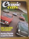 CLASSIC CARS MAGAZINE JAN 1984 MYSTERY RUSSIAN GP RACER ZAGATO TOY PEDAL CARS