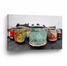 Canvas Wall Art Photo Print VW Classic Vintage Car Bus Camper Volkswagen VWH9