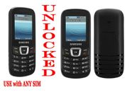 DESBLOQUEADO Samsung T199 GSM QUADBAND 3G Botones Grandes Negro Teléfono Celular NUEVO