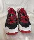 Zapatos de baloncesto para hombre Nike Fly By Mid 3 negros/blancos/rojos DD9311-005 talla 8