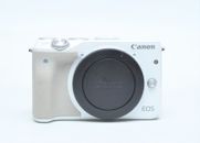 Canon EOS M3 24.2MP Mirrorless Digital Camera Body White *EX*