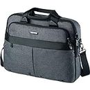 Lightpak Laptop Bag Wookie Shoulder Bag, 40 cm, 7 L, Gray