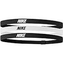 NIKE Men's Headband-9318-119 Headband, 036 Black/White/Black, One Size UK