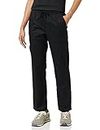 Amazon Essentials Women's Quick-Dry Stretch Scrub Trousers (Available in Plus Size), Black, S
