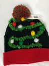 Toboggan Hat Tinsel Christmas - Jingle Jolly Ugly Holiday Party - Unisex
