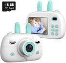 Carina fotocamera digitale per bambini 1080p HD 8MP registratore video in silicone ricaricabile