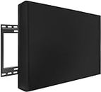 MaxAwe 46" - 48" TV Cover Outdoor 46x29x5" (118 x 74 x 14 cm) Cubierta de TV para Exterior, Resistente a la intemperie Universal Protector de Pantalla Negro