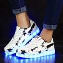 Tenis de Luces para Niños y Niñas, Zapatillas, Zapatos con Luz LED para Jovenes