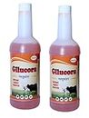 AUROUS Gllucora 600 ML,Instant Energy Provider for Cow, Buffalo & Livestock Animals (Pack of 2)