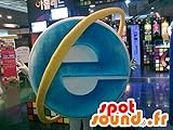 SpotSound mascot Amazon computing, Internet Explorer