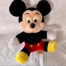 Disney Toys | Collectible Mcdonalds Disney Toy + Vintage Mickey Mouse Mini Stuffed Plushie | Color: Black/Red | Size: Osbb