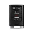 Key fob Cadillac 2008 cts Canada + 2013 4 5 Buttons Key Fob, Keyless Entry Remote Control Car Fob Replacement for Cadillac DTS 2006-2011 CTS 2008-2014 STS 2005-2011 XTS 2013for fob2011 c
