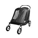 Apollo 3-in-1 Pet Stroller / Dog Buggy / Dog Pram / Dog Strollers / Dogs Pushchair / Dog Wheels / Lightweight Detachable Foldable Portable Pet Carriers Bag Jogger for Medium Large Dogs Cats Uk