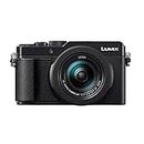 Panasonic Lumix LX100 II | Expert Compact Camera (large sensor type 4/3 17MP, 3x zoom, opening F1.7-2.8, large viewfinder, touch screen, 4K video, stabilization) black - French version