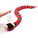 Tipmant Realistic Induction Snake Infrared Sensor Simulation Electric Animal Flexible Crawling Kids Cats Scary Prank Toys