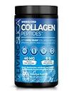 COLLAGEN PEPTIDES - Péptidos de Colágeno Hidrolizado en Polvo con Silicio, Ácido Hialurónico, Vitamina C, Biotina y Acacia Gum. Sabor Vainilla. Bote de 330 g.