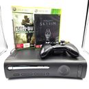 Microsoft Xbox 360 Elite Home Gaming Console W Controller & Power Supply