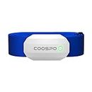 Coospo Heart Rate Monitor Bluetooth ANT + HR Sensor with Chest Strap IP67 Waterproof Compatible with Peloton Zwift DDP Yoga Map My Ride Garmin Sports Watches …